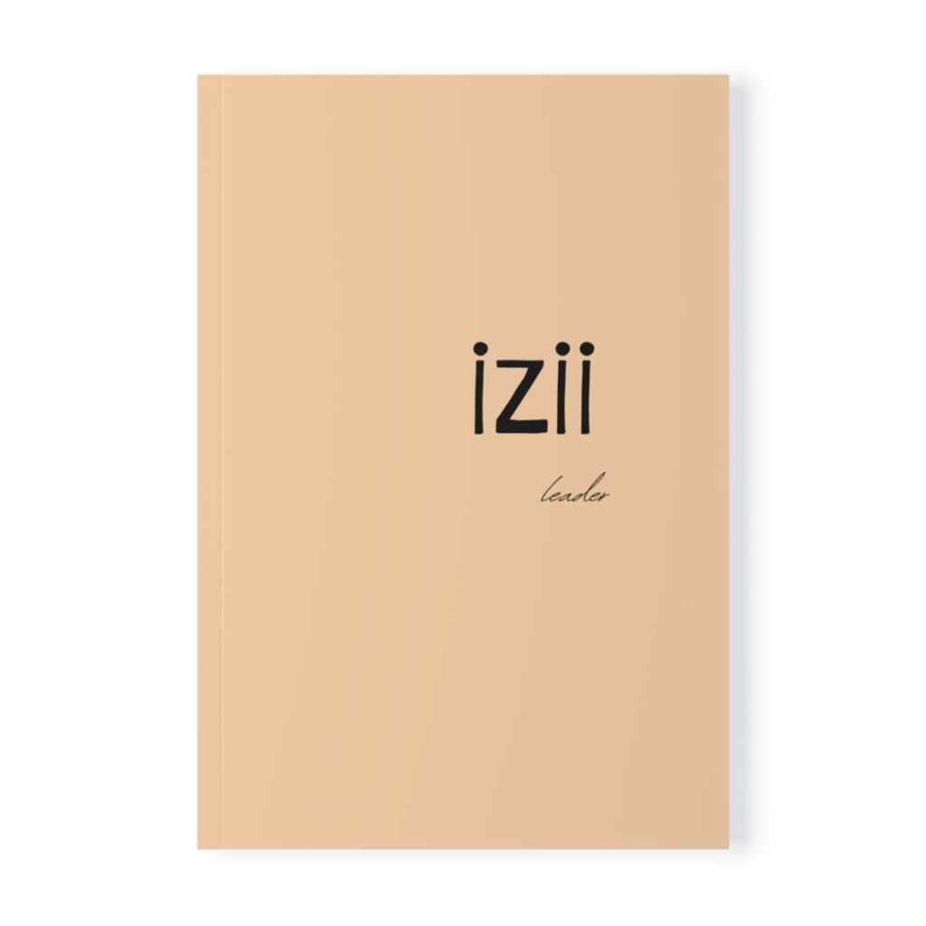 simple softcover notebooks by iziiexpressions.com