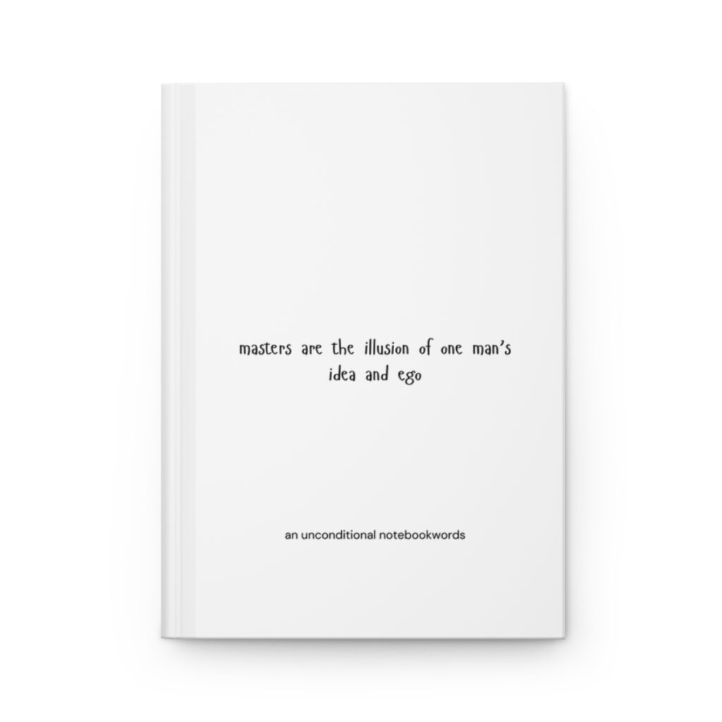 masters are the illusion white